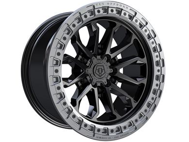 TIS Matte Black 556 Wheels | Rugged Ridge