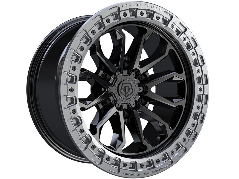 TIS Matte Black 556 Wheels | Rugged Ridge