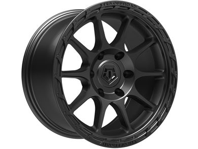 TIS Matte Black 563 Wheels | Rugged Ridge