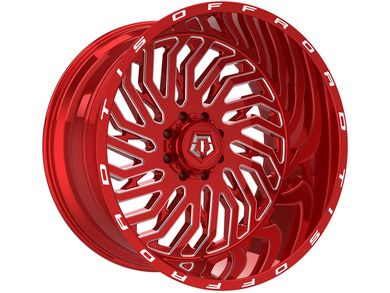 TIS TIS Milled Red 561 Wheel 561RM-2448776