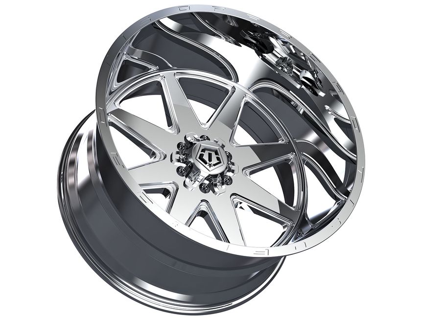 TIS Polished 551 Wheels | Rugged Ridge