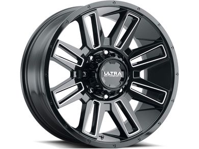 Ultra Motorsports Ultra Milled Gloss Black Apocalypse Wheel 236