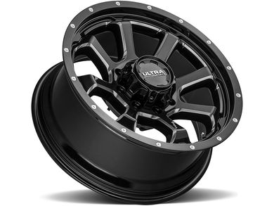 Ultra Motorsports Ultra Milled Gloss Black Nemesis Wheel 219-2905BM+01