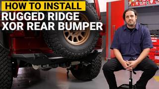 How to Install Rugged Ridge XOR Rear Bumper on a Jeep JL