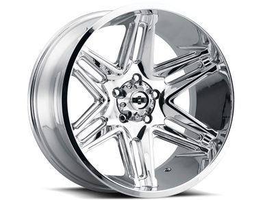 Vision Wheel Vision Chrome Razor Wheel 363-20083C-25