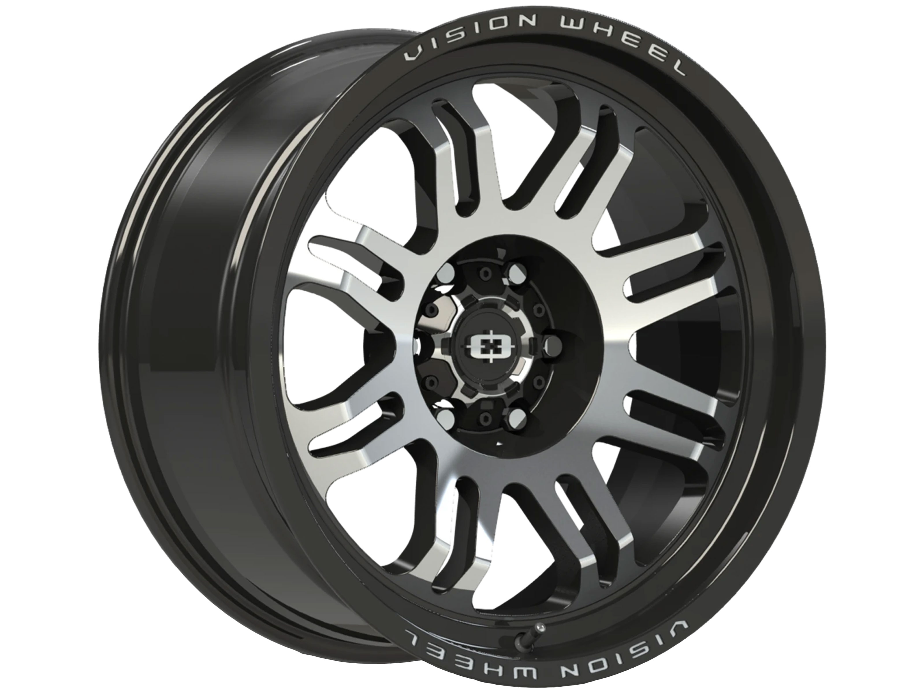Vision Wheel Vision Machined Gloss Black Inferno Wheel 409
