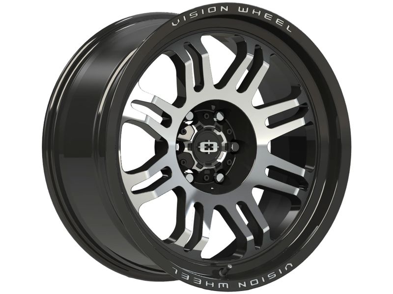 Vision Wheel Vision Machined Gloss Black Inferno Wheel 409-8970GBMF12