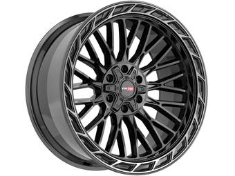 Vortek Gloss Black & Tinted Black VRP-502 Wheel