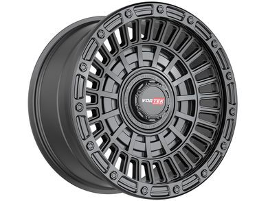 Vortek Matte Black VRD-705 Wheels | Rugged Ridge