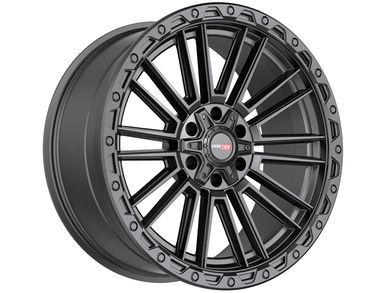 Vortek Matte Black VRT-604 Wheels | Rugged Ridge