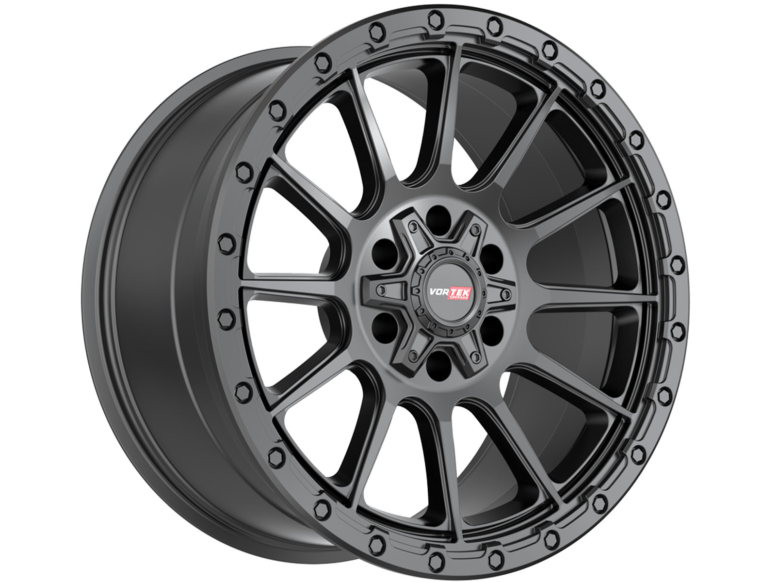 Vortek Offroad Vortek Matte Black VRT-606 Wheel 60618957-12MB