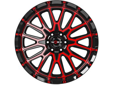 WORX Off Road Worx Off Road Black Red 818 Wheel SKU