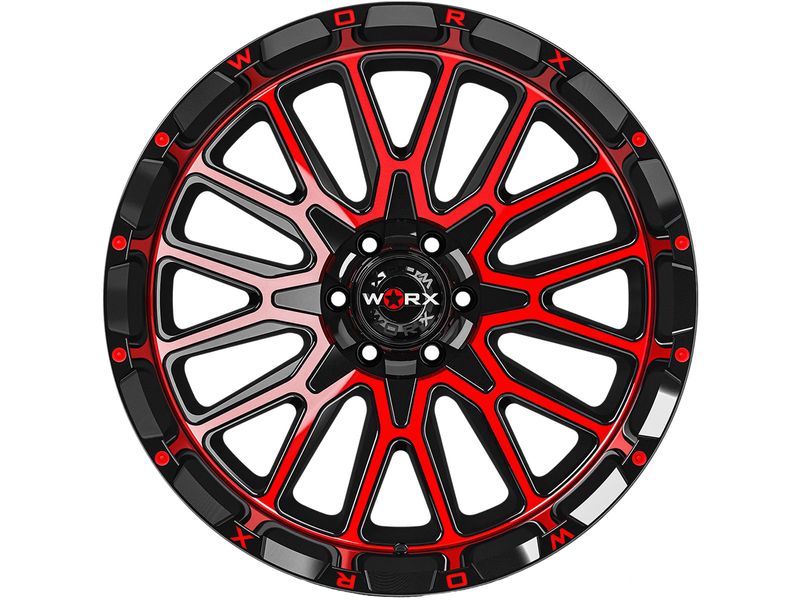 Worx Off Road Worx Off Road Black And Red 818 Wheel 818mbr 2228744 