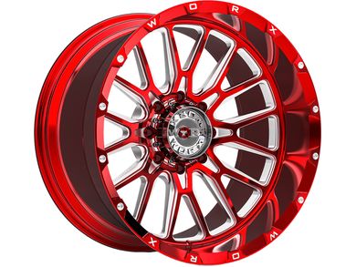 Worx Off Road Forged Milled Red 818 Wheels Rugged Ridge