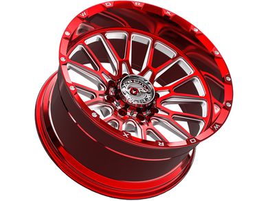 Worx Off Road Forged Milled Red 818 Wheels Rugged Ridge