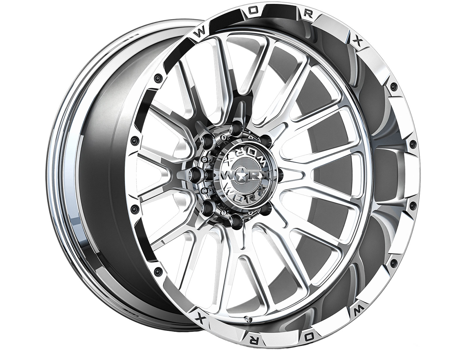 Worx Off Road Forged Polished 818 Wheel