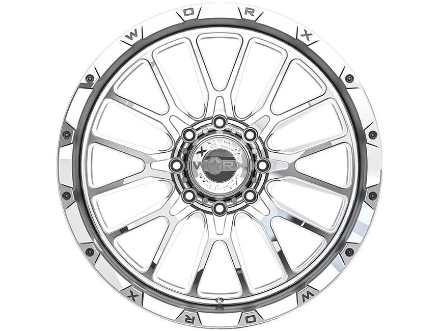 Worx OffRoad Polished 818 Wheels Rugged Ridge