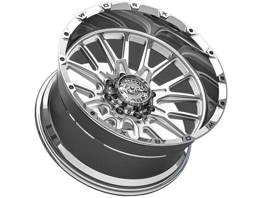 Worx OffRoad Polished 818 Wheels Rugged Ridge
