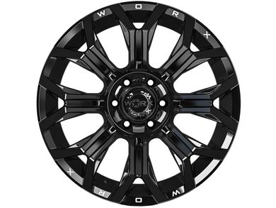 WORX Off Road Worx Off Road Gloss Black 821 Wheel SKU