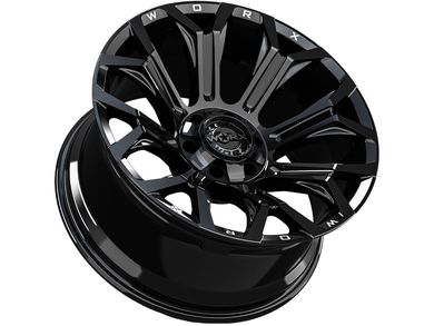 WORX Off Road Worx Off-Road Gloss Black 821 Wheel 821B-2100819