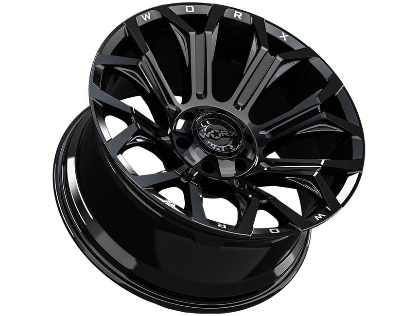Worx Off-Road Gloss Black 821 Wheels | Rugged Ridge