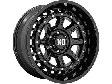 XD XD Series Gloss Black XD866 Outlander Wheel XD866BX22105018N