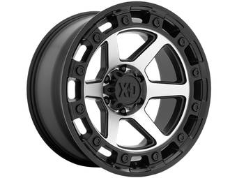 XD Series Machined Matte Black XD862 Raid Wheels