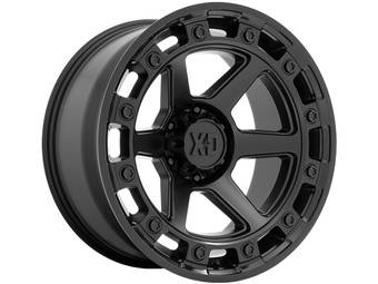 XD Series Matte Black XD862 Raid Wheels