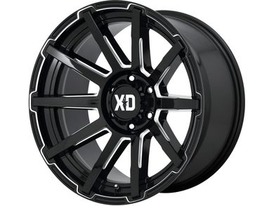 XD XD Series Milled Gloss Black XD847 Outbreak Wheel XD84779068330