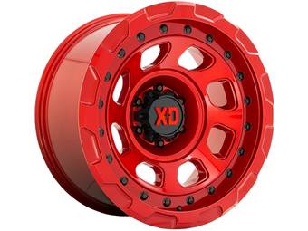 XD Series Red XD861 Storm Wheels