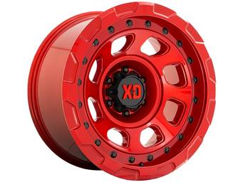 XD Series Red XD861 Storm Wheels
