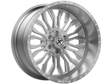 XF Flow Offroad Brushed XFX-305 Wheels | Rugged Ridge