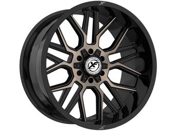 XF Offroad Gloss Black & Bronze XF-235 Wheel