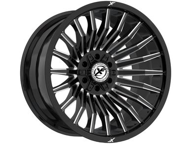 XF Offroad Milled Gloss Black XF-231 Wheels | Rugged Ridge