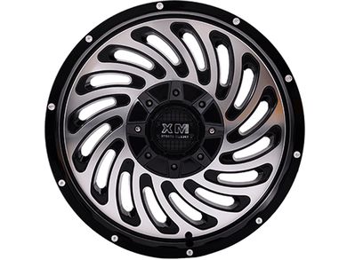 XM Offroad Machined Gloss Black XM-306 Wheel