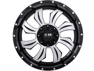 XM Offroad Machined Gloss Black XM-323 Wheels | Rugged Ridge