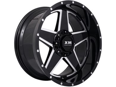 XM Offroad XM Offroad Milled Gloss Black XM-315 Wheel